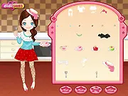 I Love Cakes free online baking game, cooking cake recipe, Megan in the kitchen, play on PlayArcadeHub