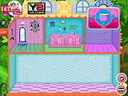 Fairy Club Dollhouse Decor online game, free interior design and decoration game, magical royal house, play on PlayArcadeHub