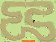 Tractor Rally free online time-trial driving game, racing a farm tractor against the clock, physics driving skill