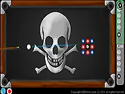 KJB Billiards free game screenshot, playing pool online, simple 8-ball game