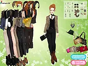 Scarves Style free online dress up game. Style professional white-collar outfits with elegant fall scarves and suit jackets.