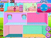 Princess Aurora Wedding Doll House Design free online game for girls
