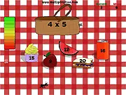 Ants Go Marching free online multiplication math game