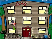 Fraternity Massacre online free shooting game first-person satire