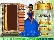 Princess Math free online educational puzzle game PlayArcadeHub create math expressions