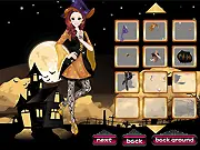 Play Sister's Halloween free online dress up and fashion game