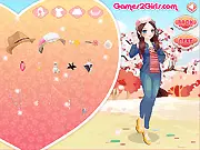 Charming Girls free online dress-up game
