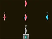 CrystalWar free online strategy game, real-time strategy game with glowing crystal nodes battling for conquest