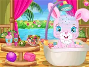 Play Baby Pet Spa Online free pet grooming and dress-up game for kids