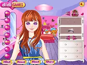 Memory Dressup free online game challenging players to recreate a girl's hairstyle and outfit from memory