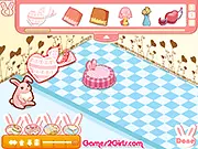 Rabbit's Nest Decoration free online game, play home design and decorate a bunny burrow, cute rabbit house simulation