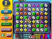 Diamond Hunt Match 3 puzzle game online, free jewel swapping game, fast-paced match-three game, timed diamond puzzle