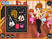 Cool Teacher Makeover free online fashion game screenshot showing Sophia receiving a complete skin care treatment
