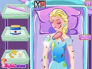 Elsa and Anna Frostbite Doctor Free Online Game on PlayArcadeHub