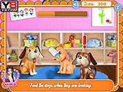 Anna and Baby Elsa Fun Party free online mini games - sister care and board games activities