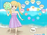 Chibi Summer Dress Up free online fashion game cute character PlayArcadeHub