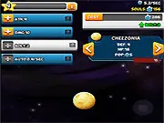 World Eater Idle game screen showing a dark, cracked planet being clicked and generating streams of glowing souls.