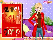 Handbag Design free online fashion game featuring a customized bag and matching outfit