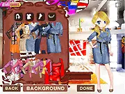 Play Shining Show Fashion Online free dress up game with latest fall trends