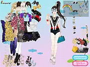 Play Future Perfect Korea free online avant-garde K-fashion dress-up game