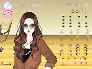 Play Brown Clothing free online dress-up and fashion game with coffee-inspired chic outfits