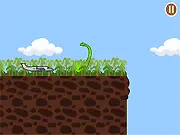 Adventure Plane free online flying game, piloting a Beechcraft through a dark hidden cave