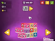 Play Moosters free online matching puzzle game, connecting pairs of Mooster characters against a time limit
