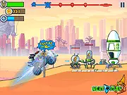 Mad Day 2 action shooter game online truck mecha dinosaur upgrade screenshot