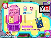 Dora Prepare For School free online game shower school bag dress up