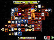 Play free Halloween Mahjong game online with spooky tiles and puzzles