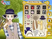 Vest Fashion dress up game free online styling fall layered outfit screenshot