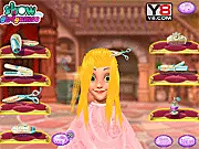 Play Rapunzel Princess Fantasy Hairstyle free online game - wash, cut, color, and accessorize the princess's hair