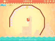 Tricky Fish online arcade game screenshot, showing a fish bouncing off a trampoline near deadly saw blades to collect a golden pearl.