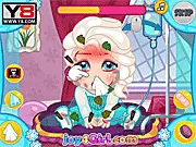 Baby Elsa Day Care free online game treatment injuries clean clothes