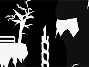 Dark, shadowy visual representation of a teenager struggling with internal conflict in The Darkness Within Me free online psychological thriller game