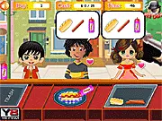 Play Delicious Burger Shop online free cooking game on PlayArcadeHub