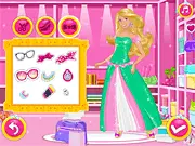 Princess Barie trying on college outfits in the free online fashion challenge game