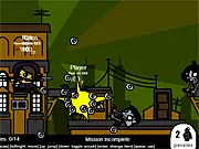 Zombie Infestation Strategy Game squad fighting a zombie horde, free online tactical war game, global holocaust survival