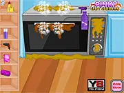 Play the free online game DIY Clean Your Oven and help Harper clean her messy kitchen appliance