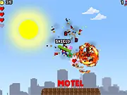 Play the funny free online arcade action game Super Muzhik and throw people to defeat enemies