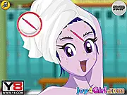 Twilight Cheerleader Makeover free online game play pony girl beauty facial and dress up on PlayArcadeHub