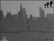 Three small cartoon friends—each a different color—working together to solve a room-escape puzzle in the game Triple Adventure