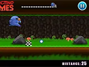 Run Bird Run game screenshot, play free endless runner online, simple jump obstacle course game, high score challenge
