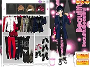 A handsome South Korean actor posing after a successful makeover, wearing a stylish suit and a modern hairstyle in the game South Korean Actor Makeover
