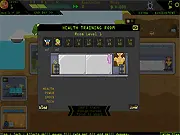 Awesome Happy Heroes free online base management and hero training game on PlayArcadeHub
