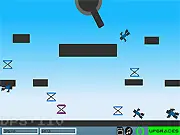 Coin Dash game screenshot, free online idle clicker, coin collection platform game, upgrade to earn more money