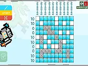 Picross and Dragons gameplay screenshot, play free Picross online, Nonogram puzzle game retro graphics, logic dragon theme