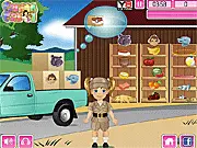 Baby Emma in the Zoo free online game, dress up game, play free animal care and feeding game