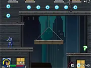Batman The Rooftop Caper free online game superhero action platformer