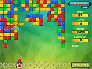 Combo Blast free online brick breaker game screenshot - Cannon firing colored objects to match three or more